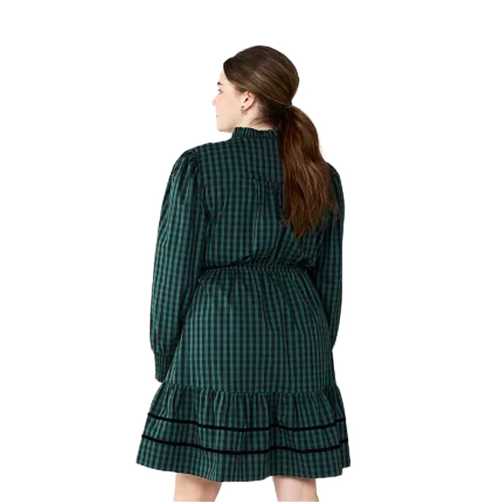 Draper James Green Checkered Dress - Picture 3 of 11